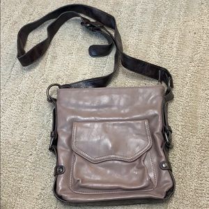 Mauve cross body purse